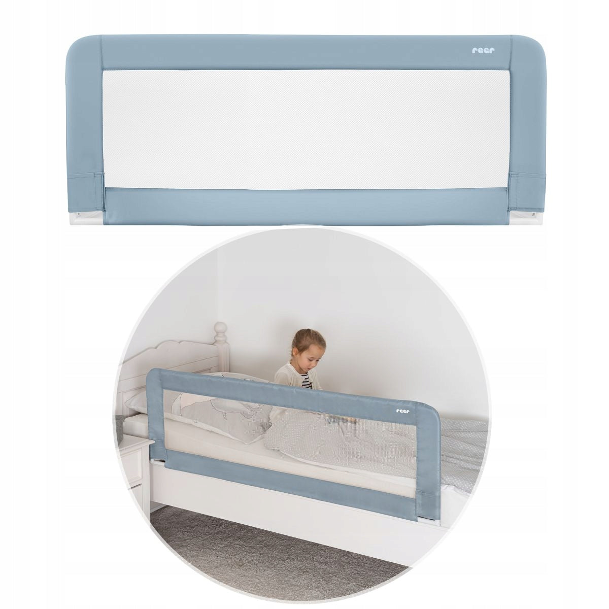 Protective barrier for children's bed 100cm h=50cm REER