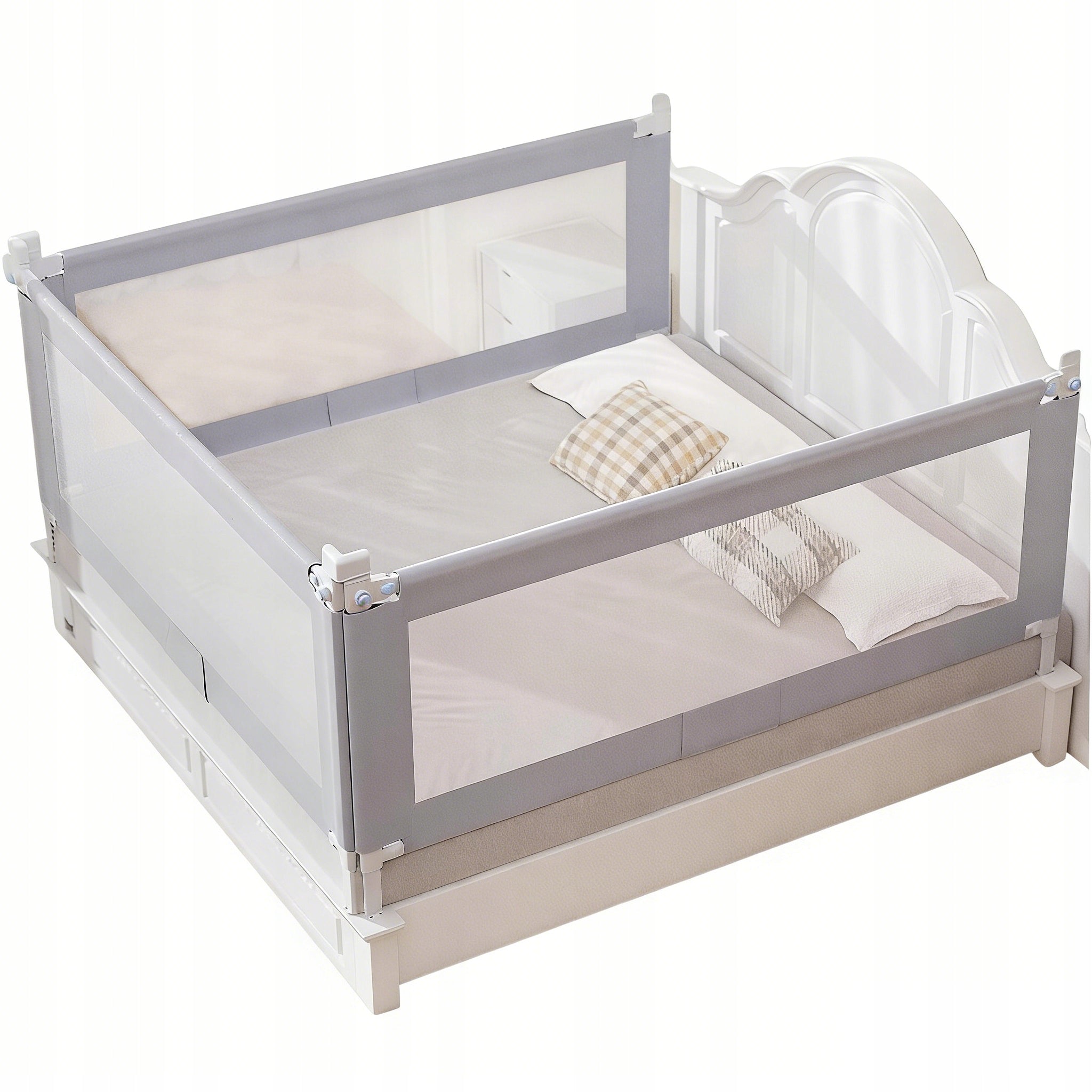 Protective barrier on the bed 200*180cm. 3 sides Manufacturer code SBSG218