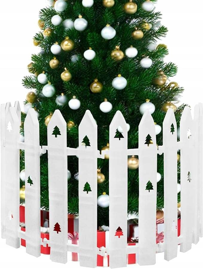 Protective fence collar for Christmas 12x40cm plastic 12 pcs