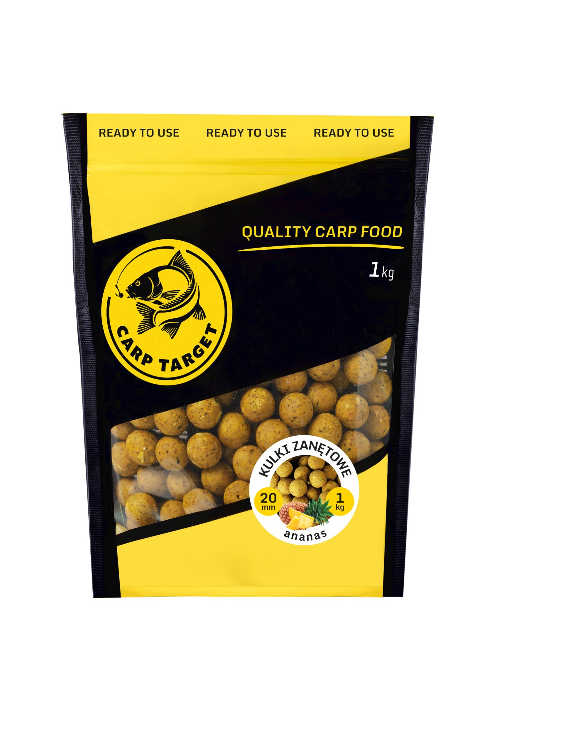 Protein Balls Pineapple Bait 20mm 1kg Carp Target