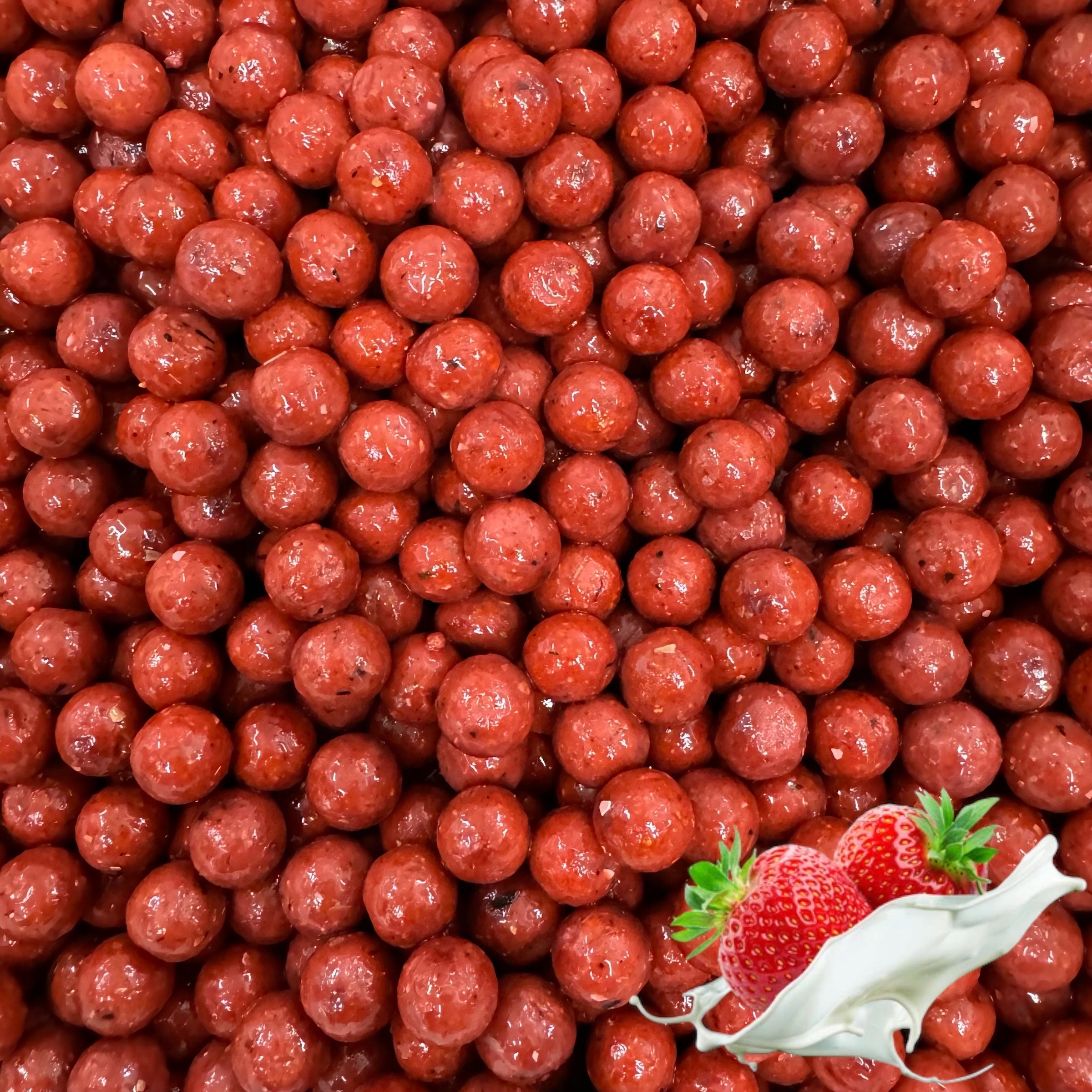 Protein balls STRAWBERRY/CREAM 18mm 10KG BUCKET 17L WRATISLAVIA BAITS EAN (GTIN) 5904121174792