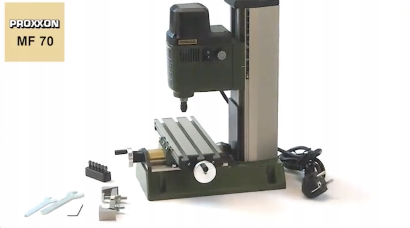 Proxxon 27 110 table specialty milling machine MF 70 Series MF 70