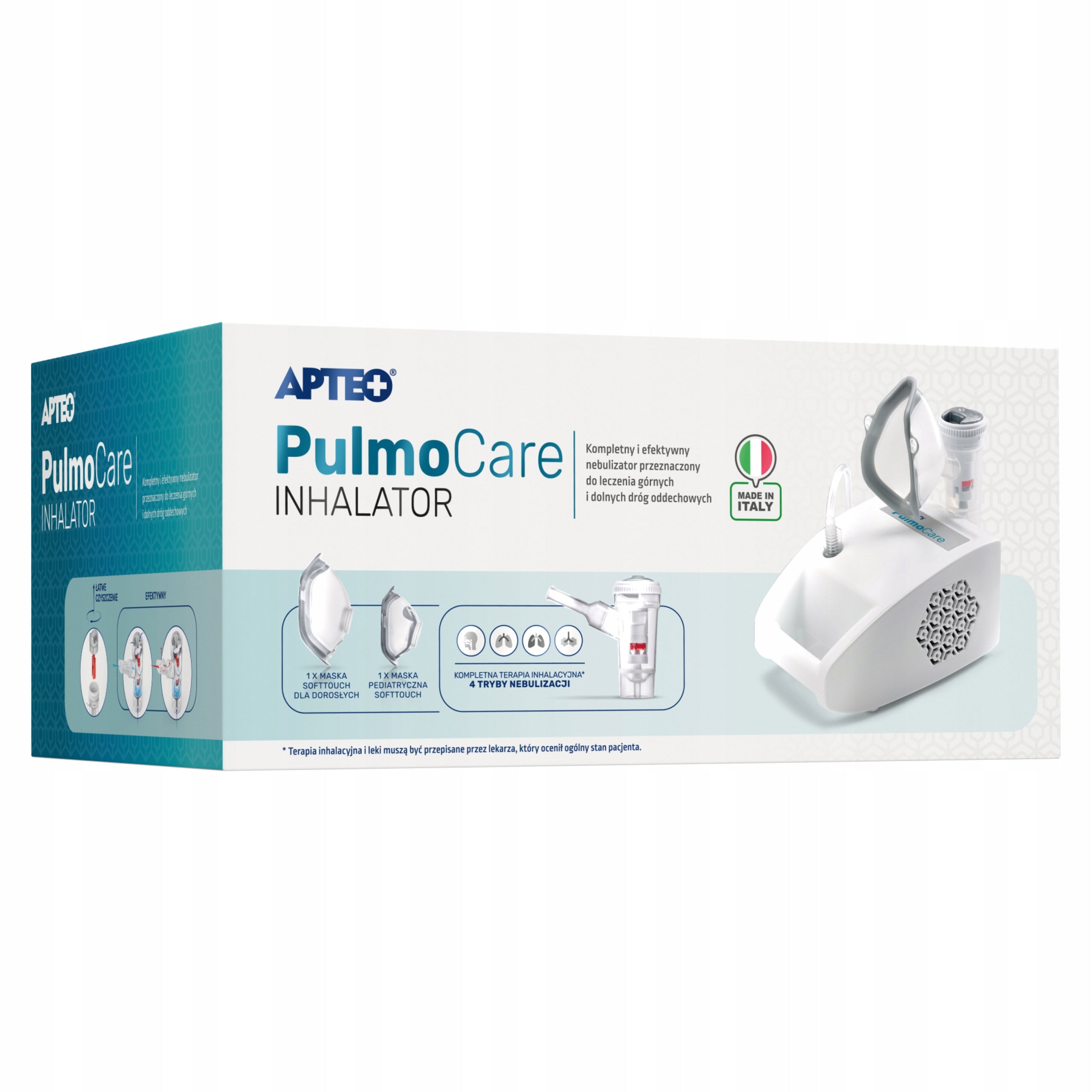 Pulmocare Apteo Aerosol Therapy Inhaler 1 Pack