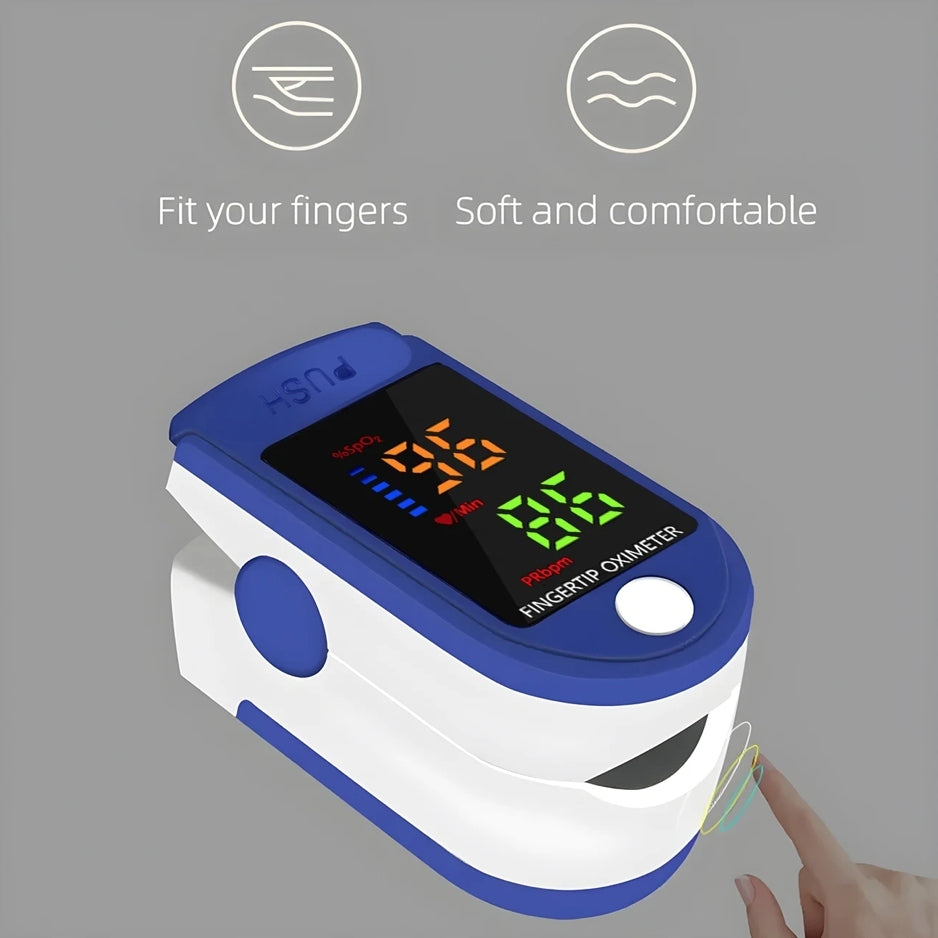 Pulse Oximeter Portable Medical Blood Saturation Meter SPO2 Manufacturer of a medical device brak informacji