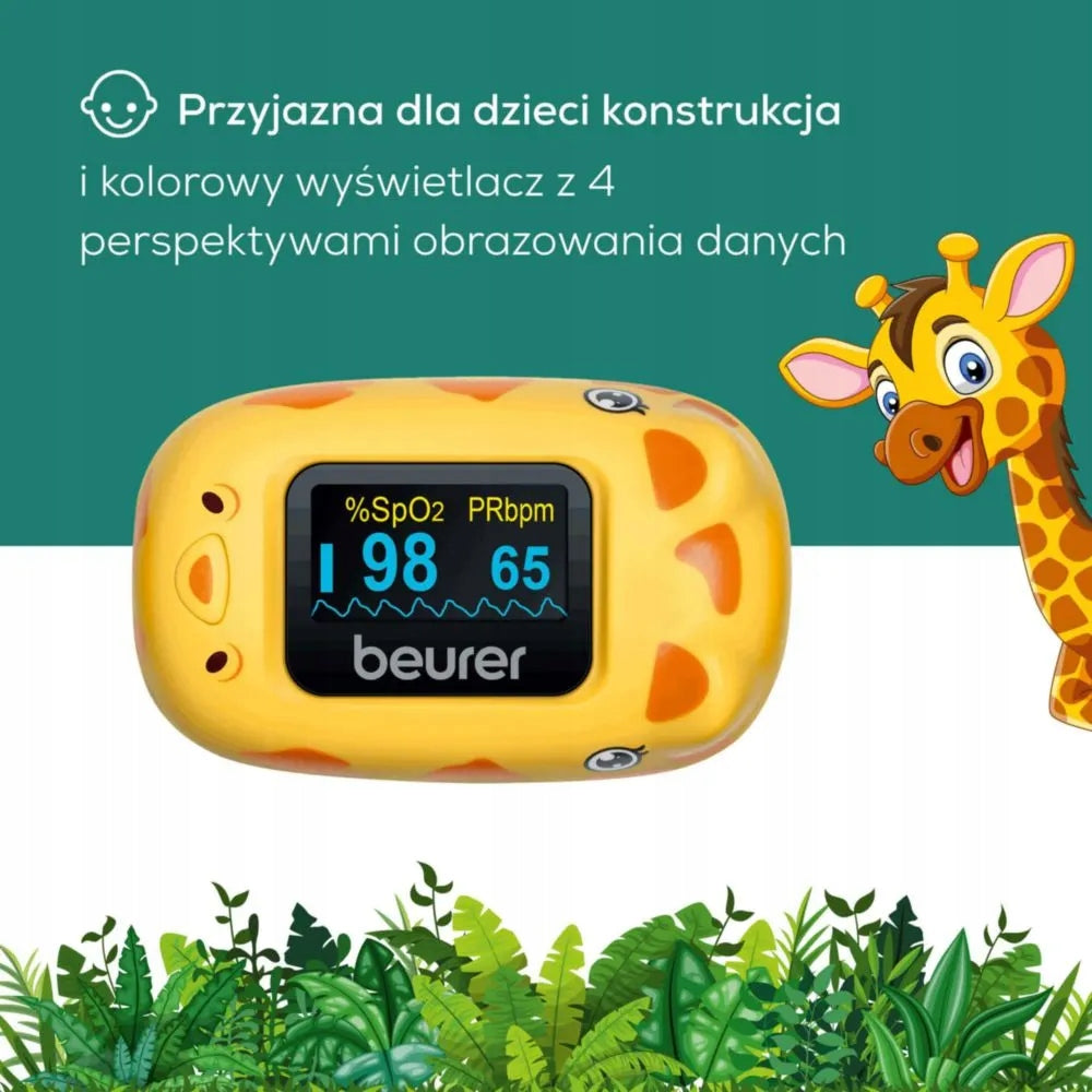 Pulse Oximeter for Children SpO2 Pulse Color Display Beurer PO 13 Kids Manufacturer code 4211125600952