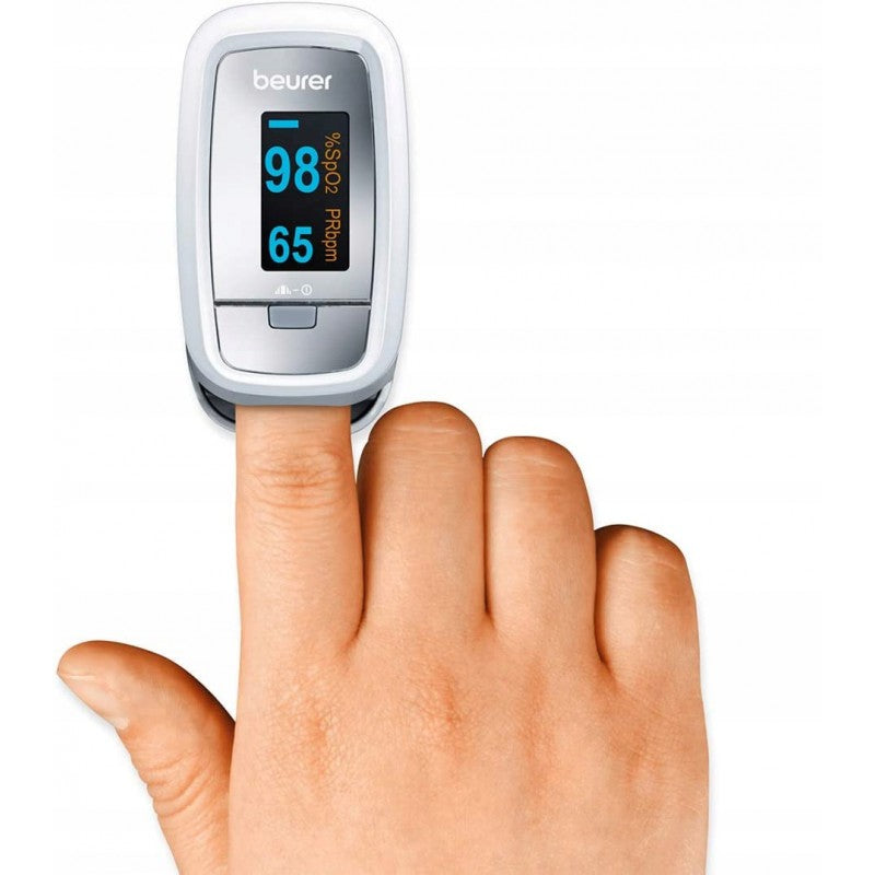 Pulse oximeter Beurer PO 30 finger SpO2 and pulse measurement Medical device no