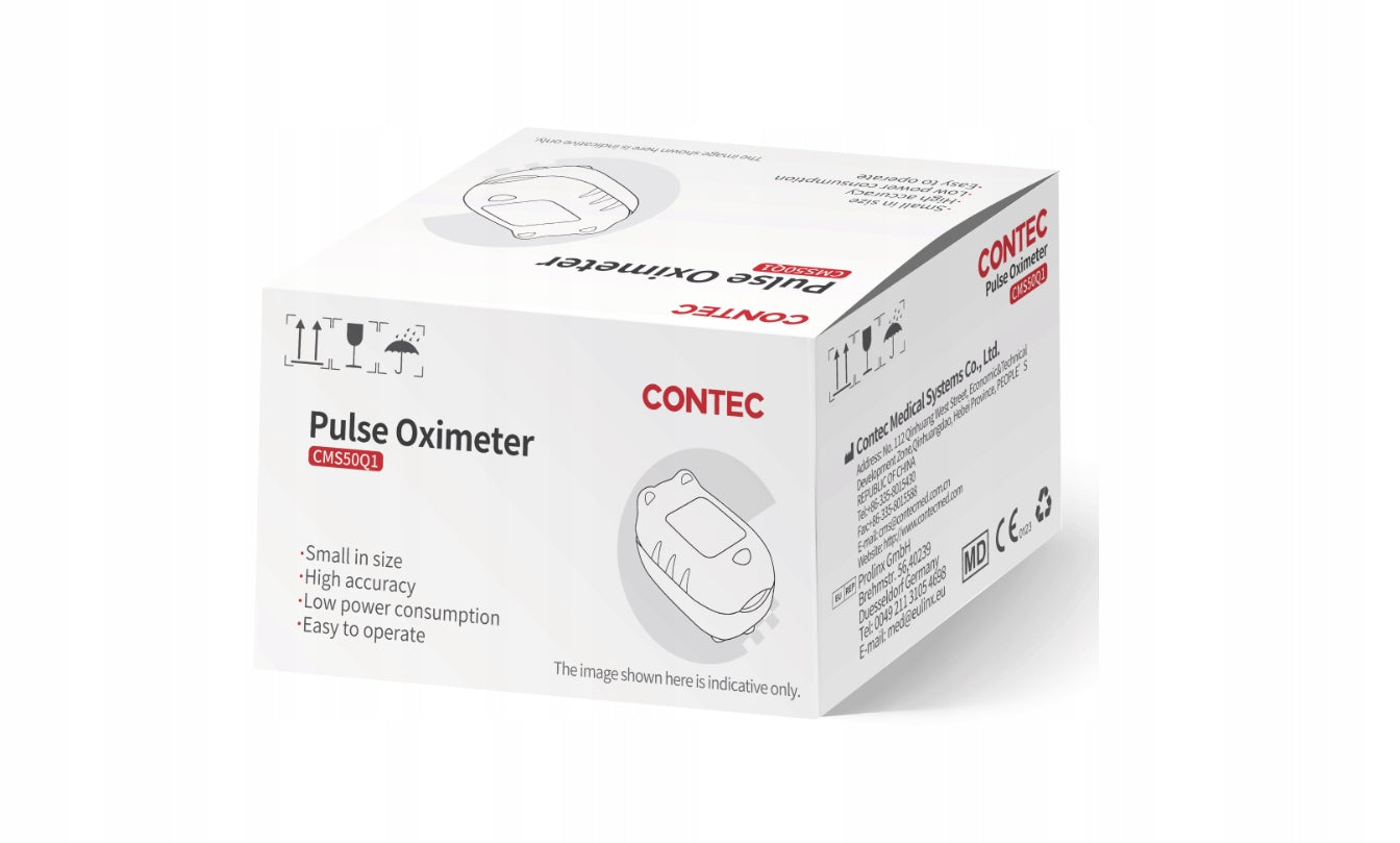 Pulse oximeter for children CONTEC CMS50Q1 Yellow! Packaging status original
