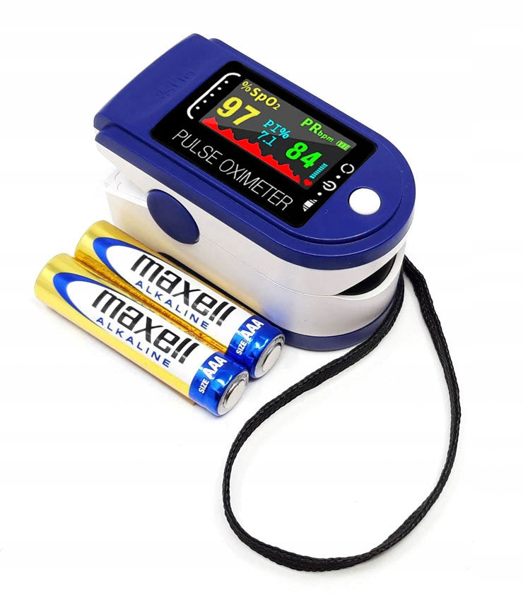 Pulsoksymetr finger medical saturation accurate oxygenation