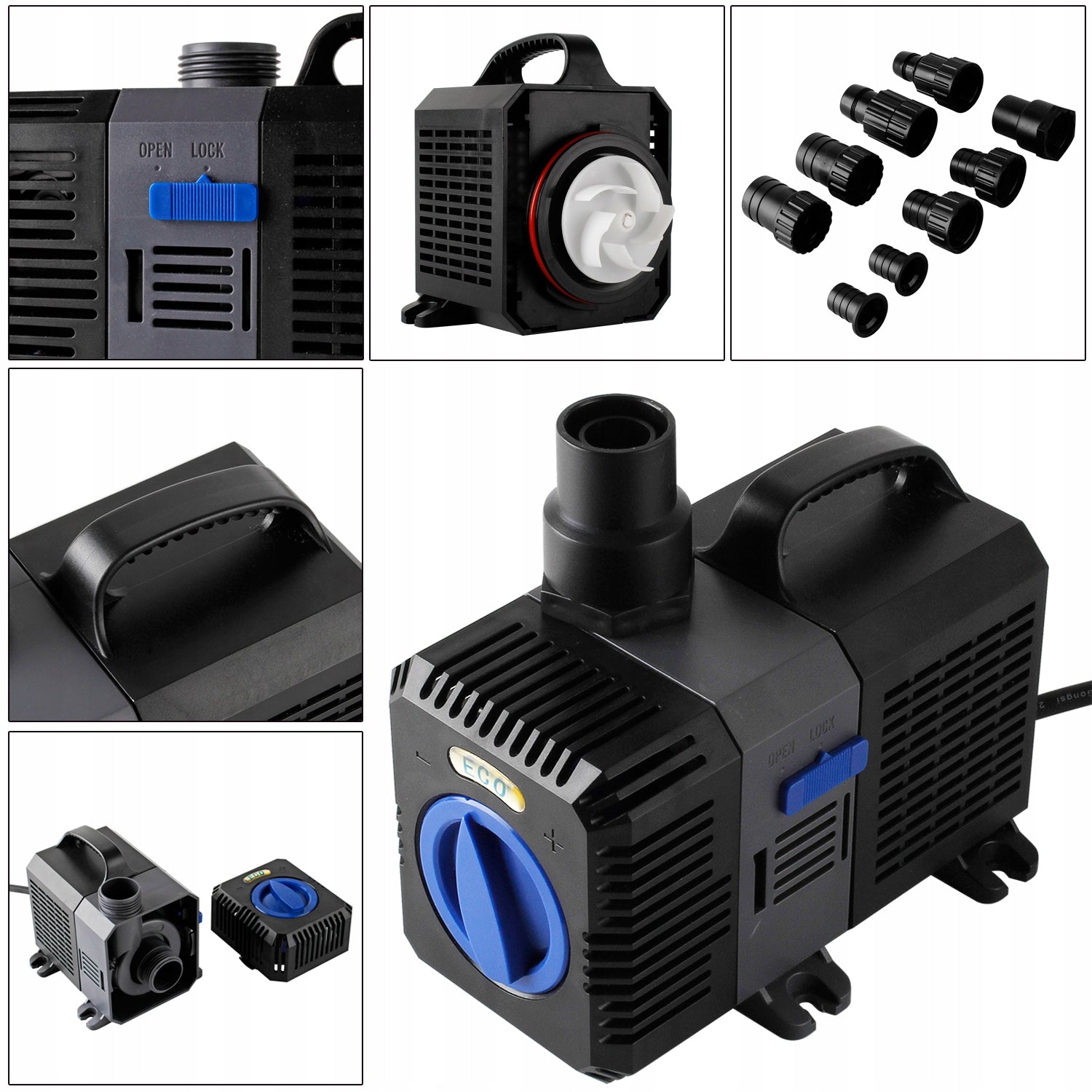 Pump ECO CTP-3800 3600l/h 20W Multifunctional pump for pond water Manufacturer code CTP-3800