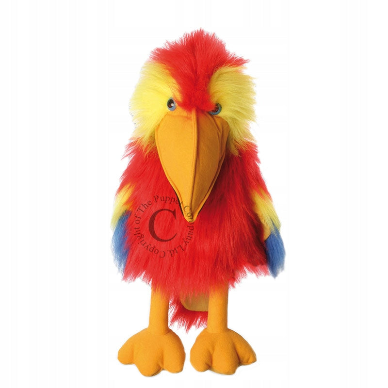 Puppet Company: PARROT ARA Puppet 65cm / SCARLET MACAW 3104