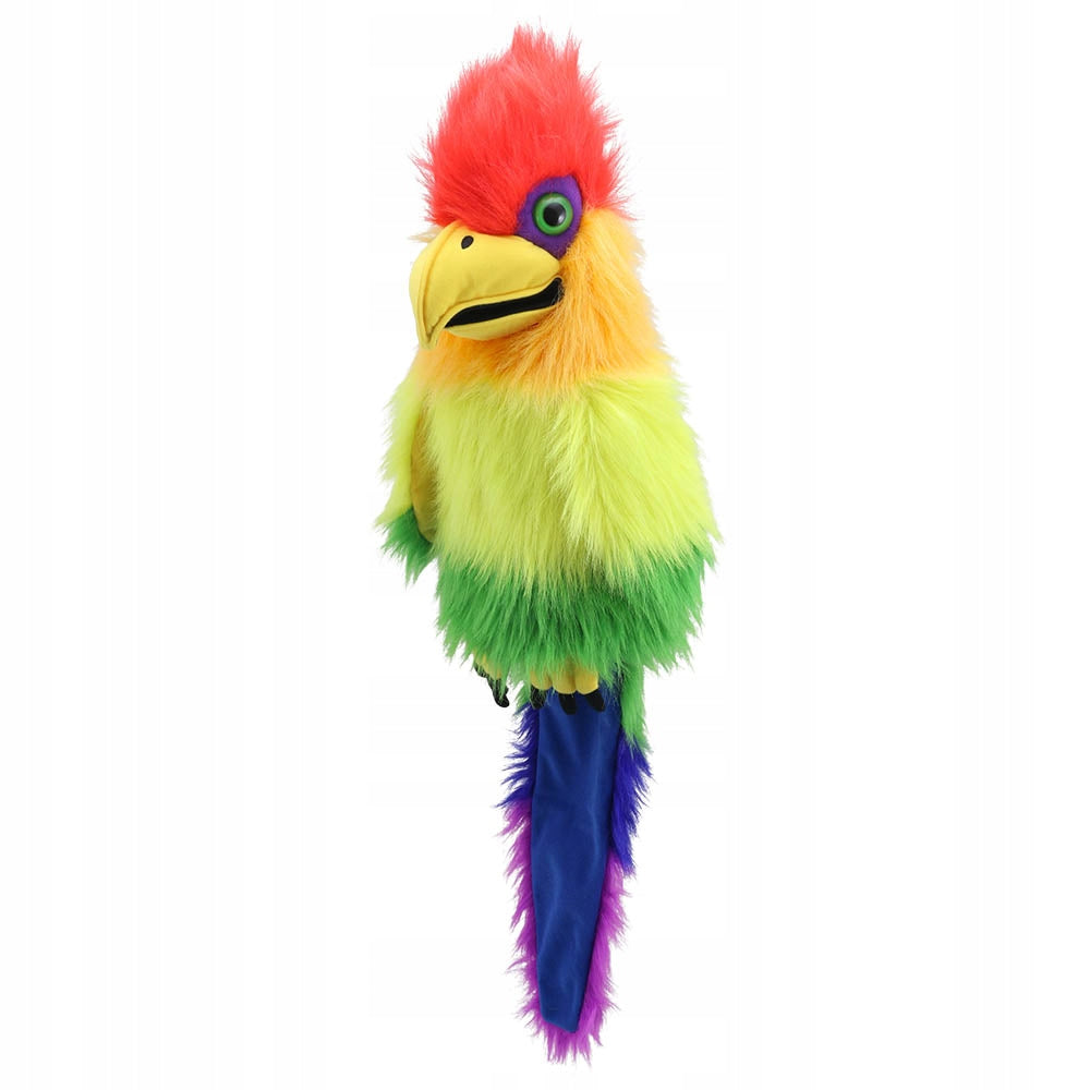 Puppet Company: RAINBOW PARROT 80cm 7403 Brand Puppet Company
