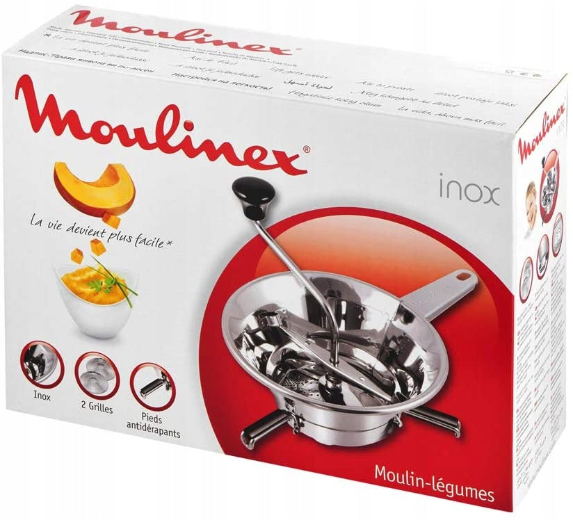 Puree for vegetables and fruits Moulinex metal grey Manufacturer code A45306