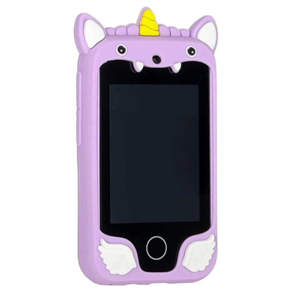 Purple Kids Smartphone With Camera And 8gb Educational Memory Manufacturer code telefon dziecięcy zabawka smartfon dla dzieci
