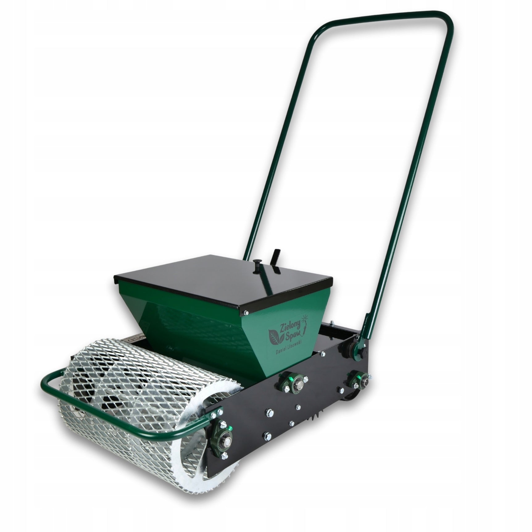 Push grass seed drill Zielony Spaw