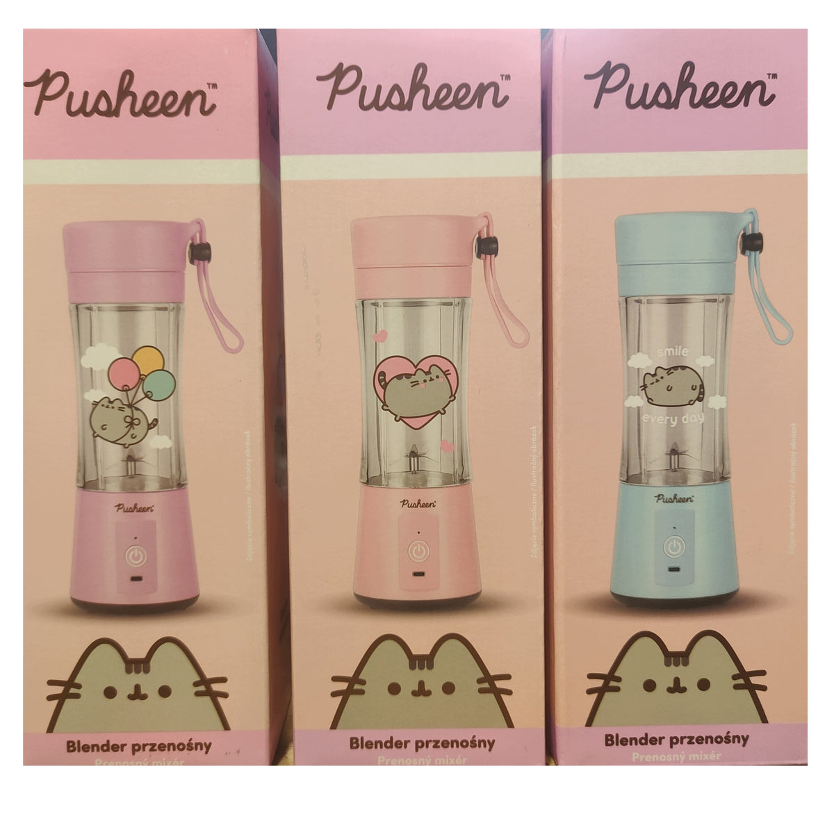 Pusheen Blender Portable MPM Purple/Pink Brand no brand