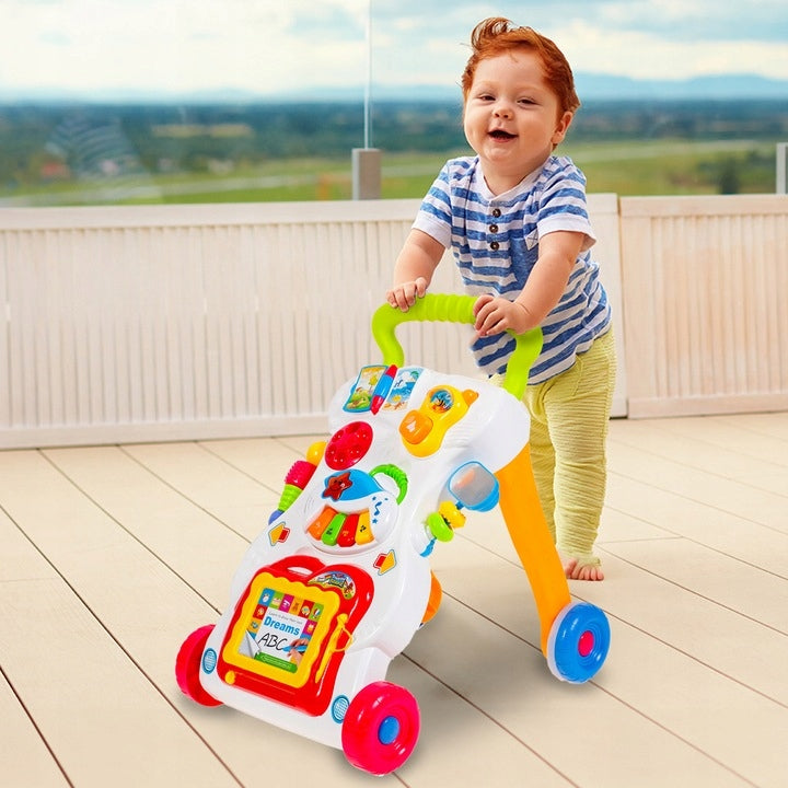 Pusher Interactive Walker Ride-On Educational Magic Drawing Board Piano for Children Manufacturer code 103522