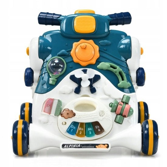 Pusher Ride-On Interactive 2in1 Educational Walker for Kids Brand Costway