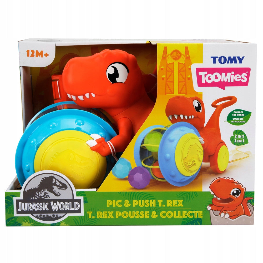 Pusher T-Rex TOMY multicolor plastic 12m+ Packaging status original