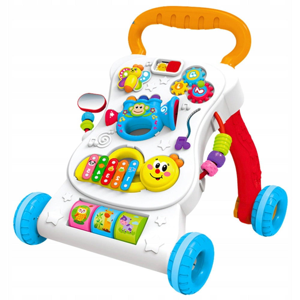 Pusher Walker Educational Interactive Music Panel 3in1 Sounds Brand LEAN Toys