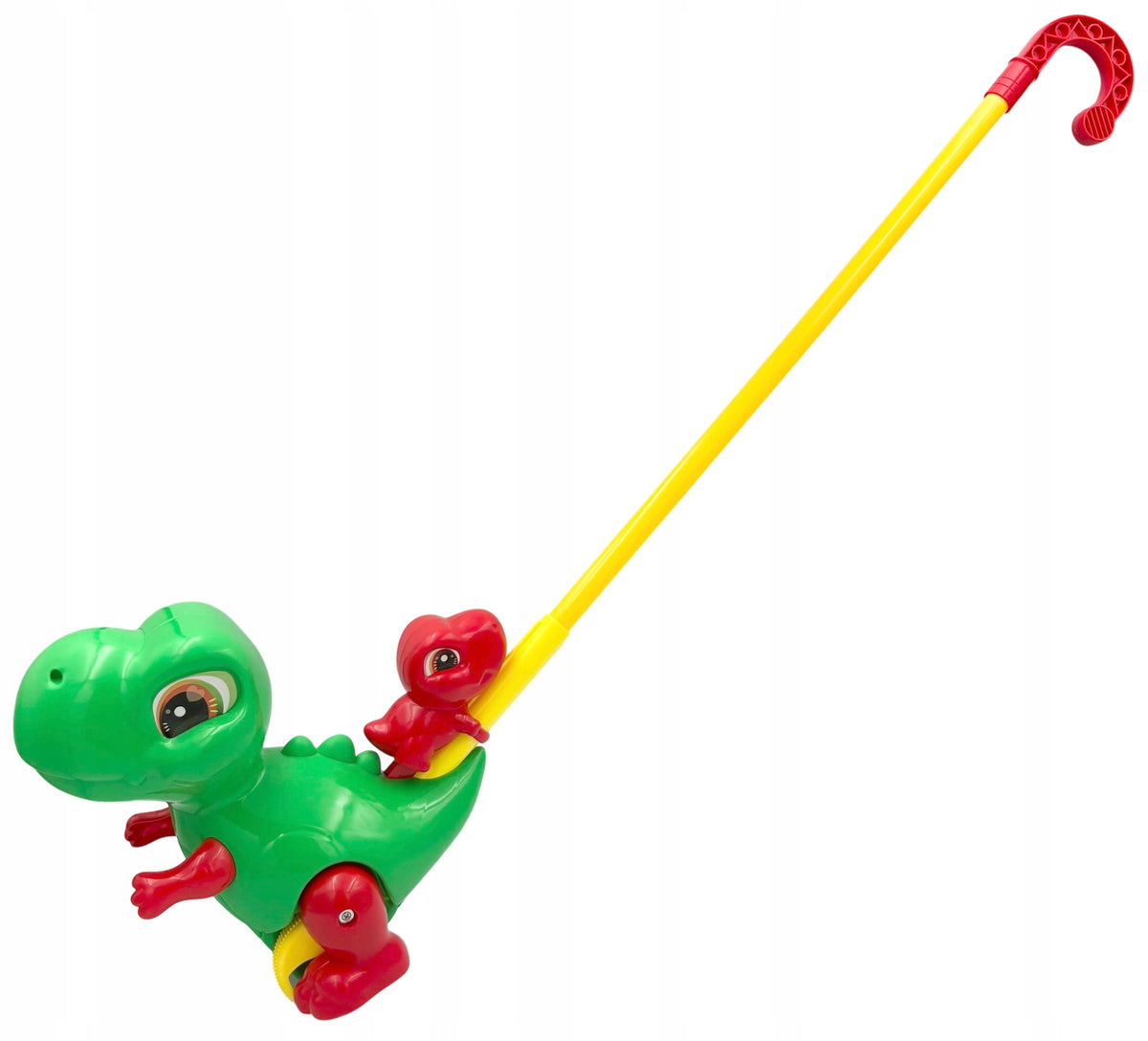 Pusher dinosaur pusher for baby pusher dinosaur on wheels for pushing. Packaging status original