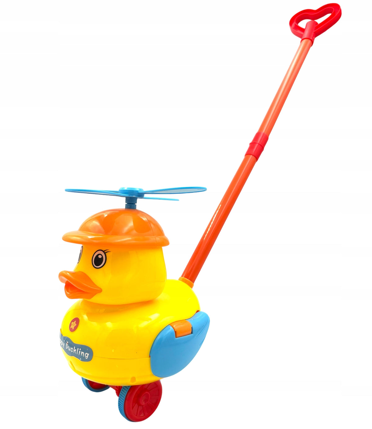 Pusher duck pusher toy pushing helicopter on wheels is Brand For Fun