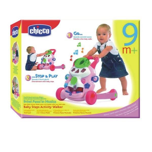 Pusher playing pink Chicco CHI-652612