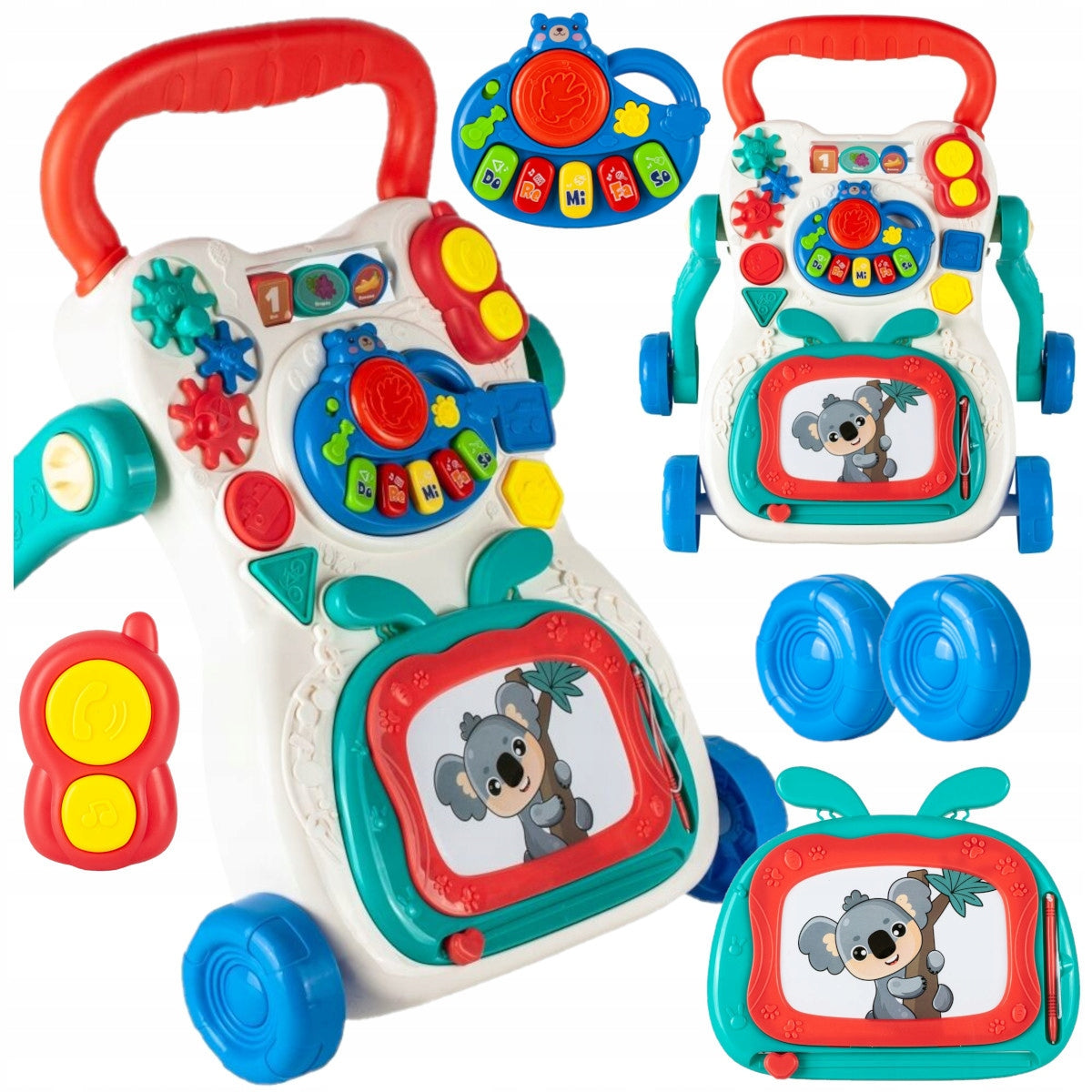 Pusher walker FOR CHILD EDUCATIONAL for one year EDUCATIONAL BOARD INTERAKT Packaging status original