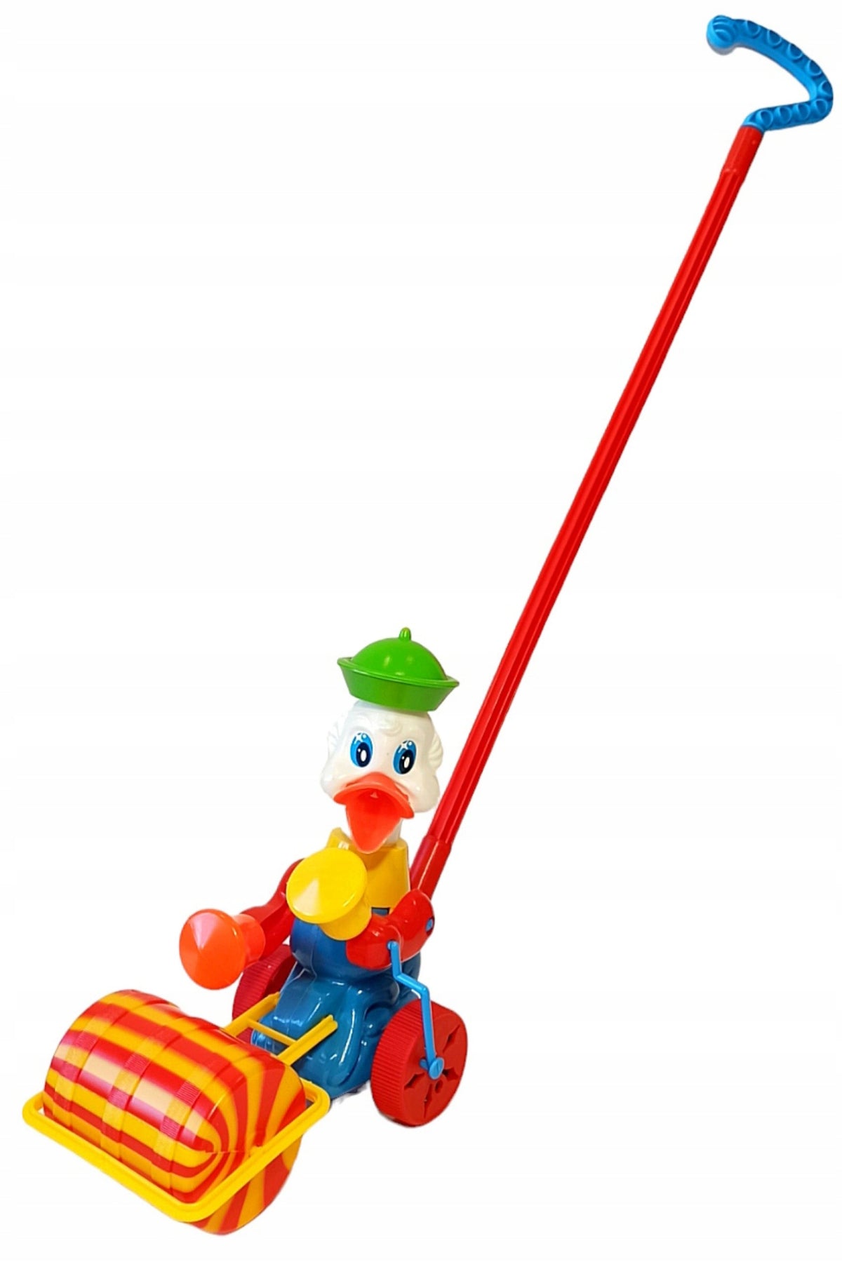 Pushing toy Duck with roller, pusher Duck with roller