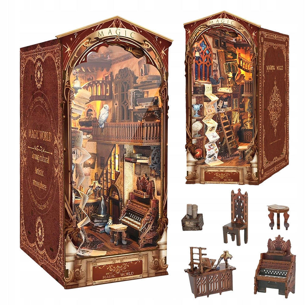 Puzzle 3D Folding Model Diy Set Magic Miniature Creative For Shelf