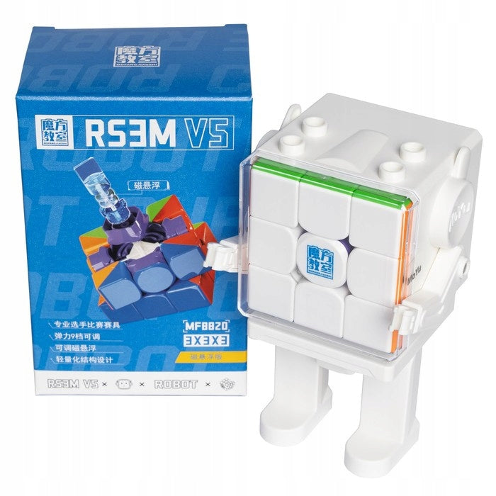 Puzzle Cube MoFangJiaoShi RS3M V5 MagLev 3x3 Robot Box