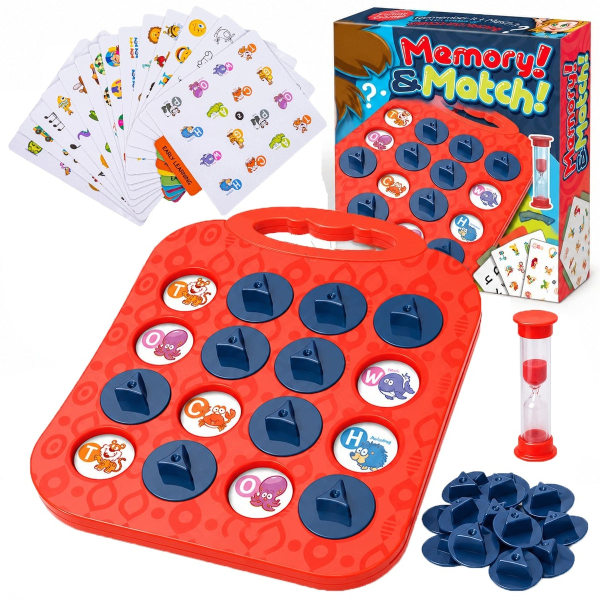 Puzzle Game Educational Toy Memory Family Game Match Couples Gift