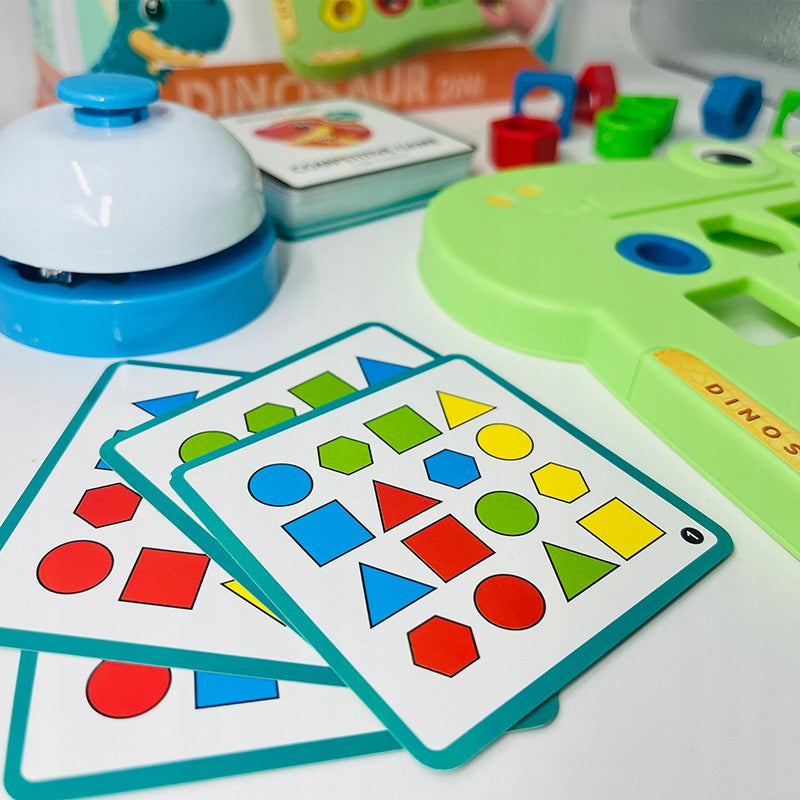 Puzzle Game For Kids Match Patterns Shapes Colors Dinosaur Puzzle Brand no brand