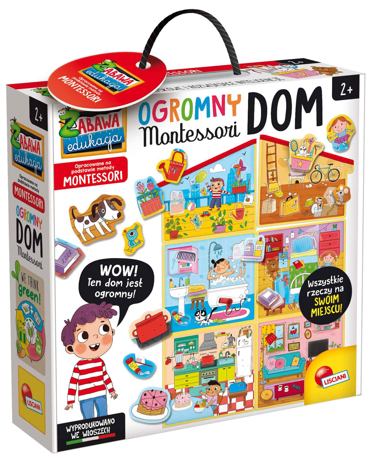 Puzzle Lisciani multicolor cardboard for children 2 years+ 0UTLET