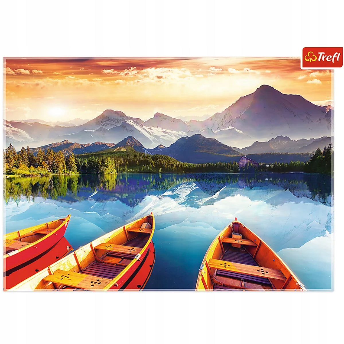 Puzzle TREFL 2000 elements Crystal Lake DESCRIPTION Packaging status original