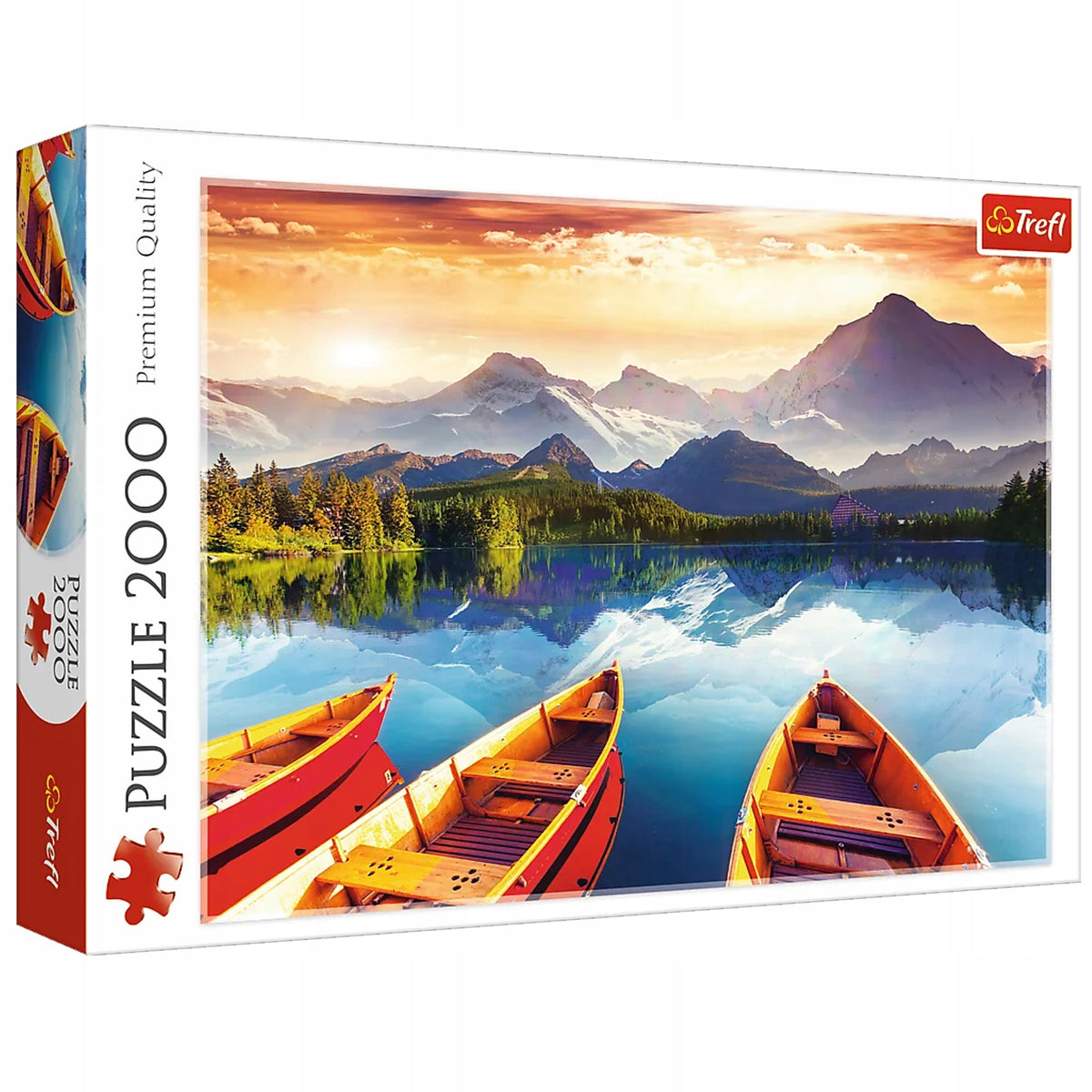 Puzzle TREFL 2000 elements Crystal Lake DESCRIPTION
