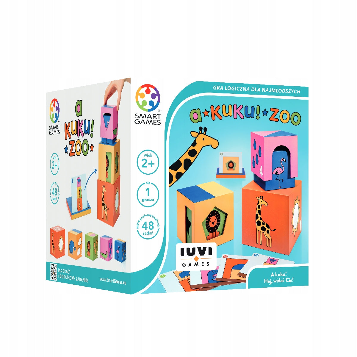 Puzzle game Smart Games Peekaboo! Zoo IUVI Game Blocks Animals GAME