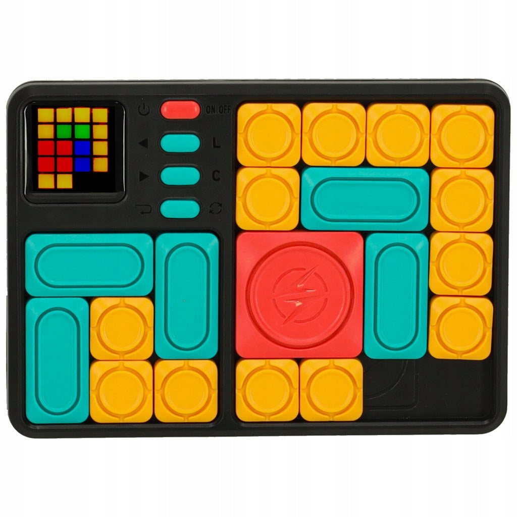 Puzzle game electronic sliding puzzle 500 levels Kik Manufacturer code KX3370