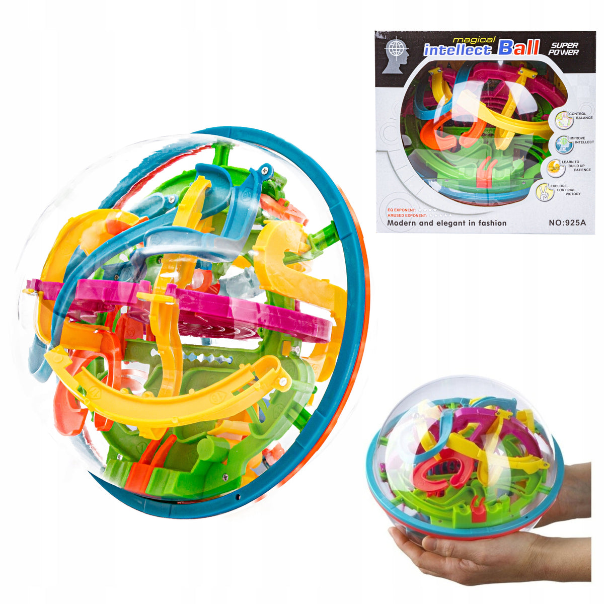 Puzzle game for Children Interleaved BALL LABYRINTH 3D Clever Puzzle