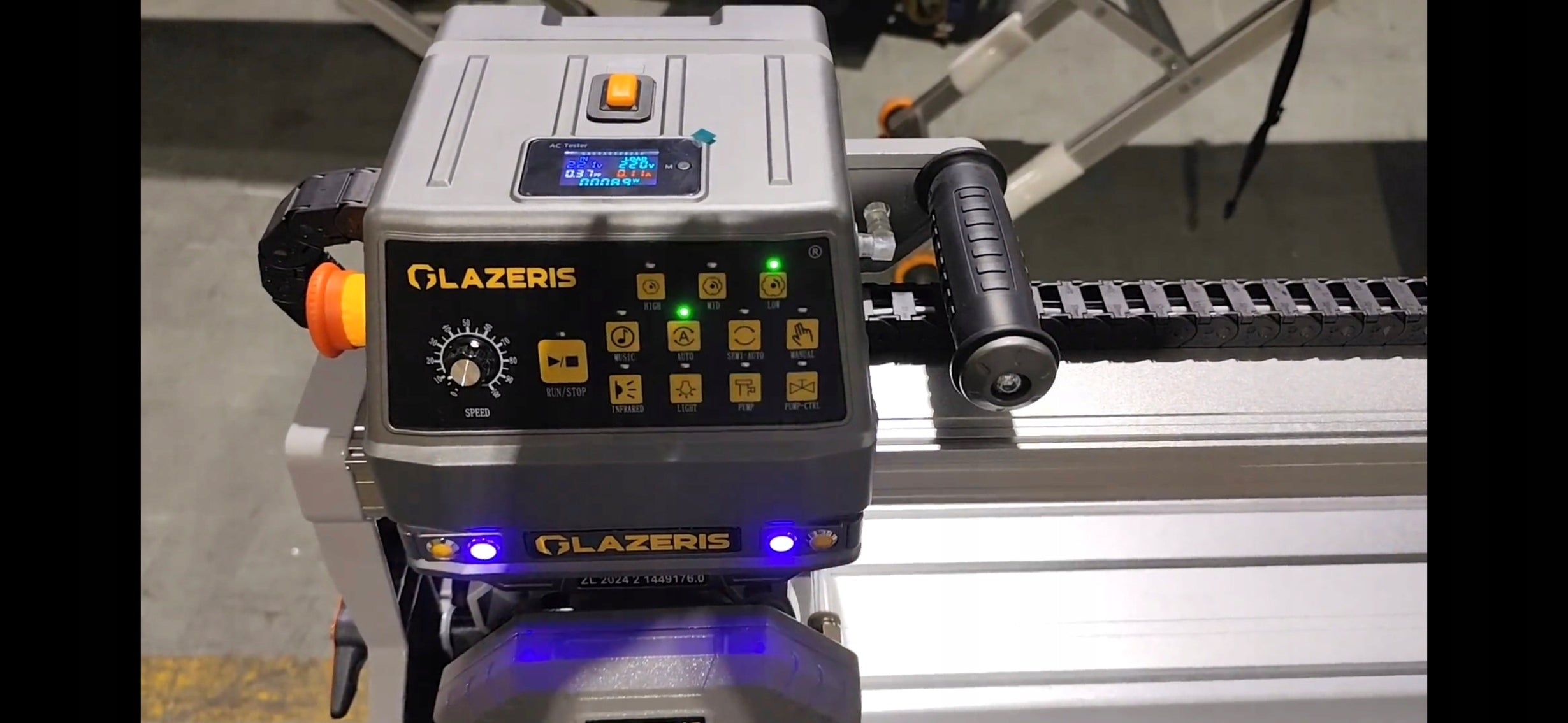QL-ZD 1200 GLAZERIS wet glaze stoneware cutter (QX ZD 1200) Manufacturer code QL ZD 1200