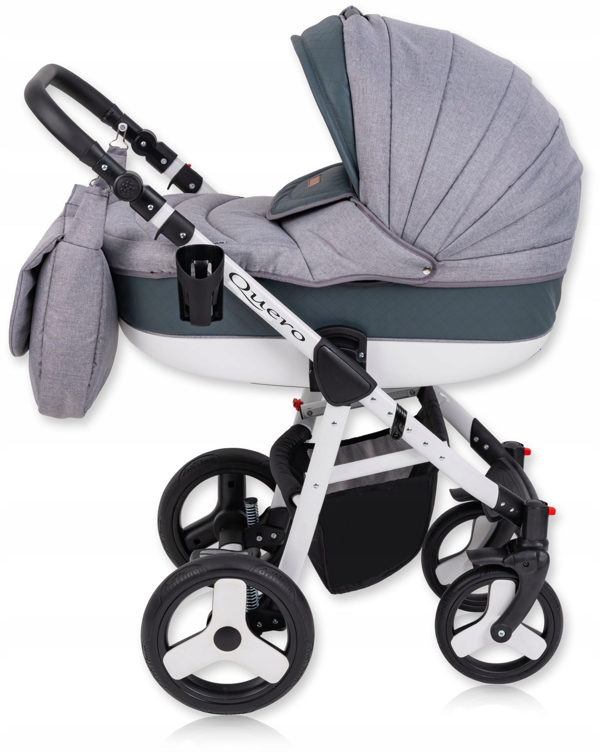 QUERO ALU ECO 3IN1 PRAM KAREX ARMCHAIR10 KG Brand Karex