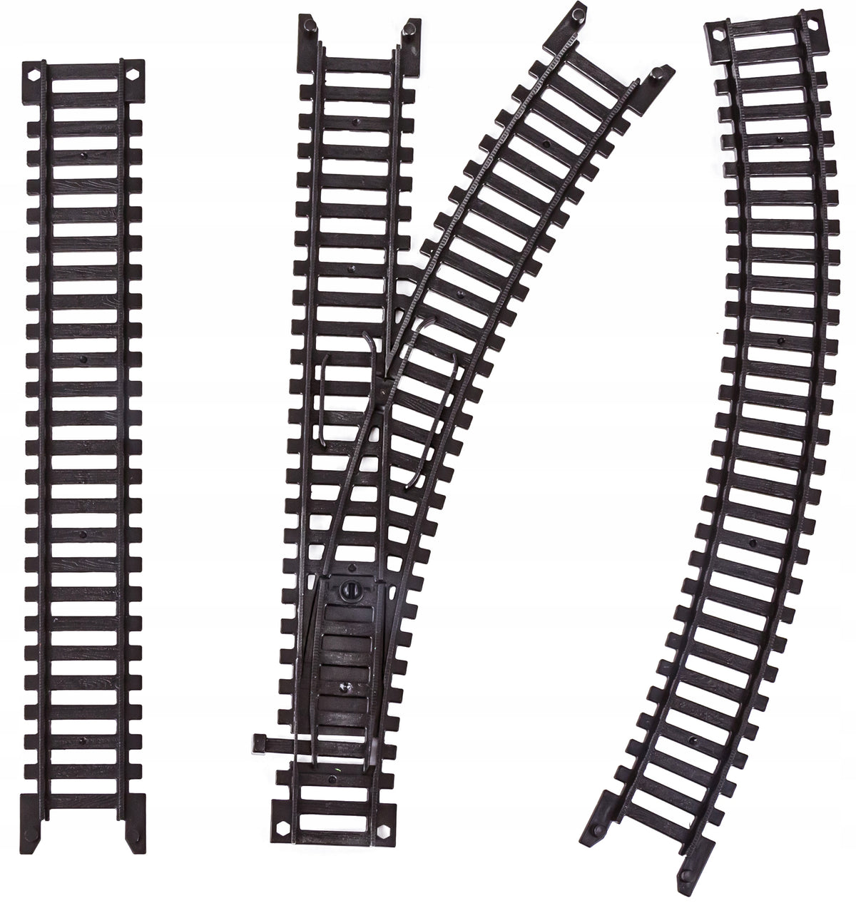 QUEUE Electric Railway Kit with LED Effects and Sound Large Track 122 Packaging status original