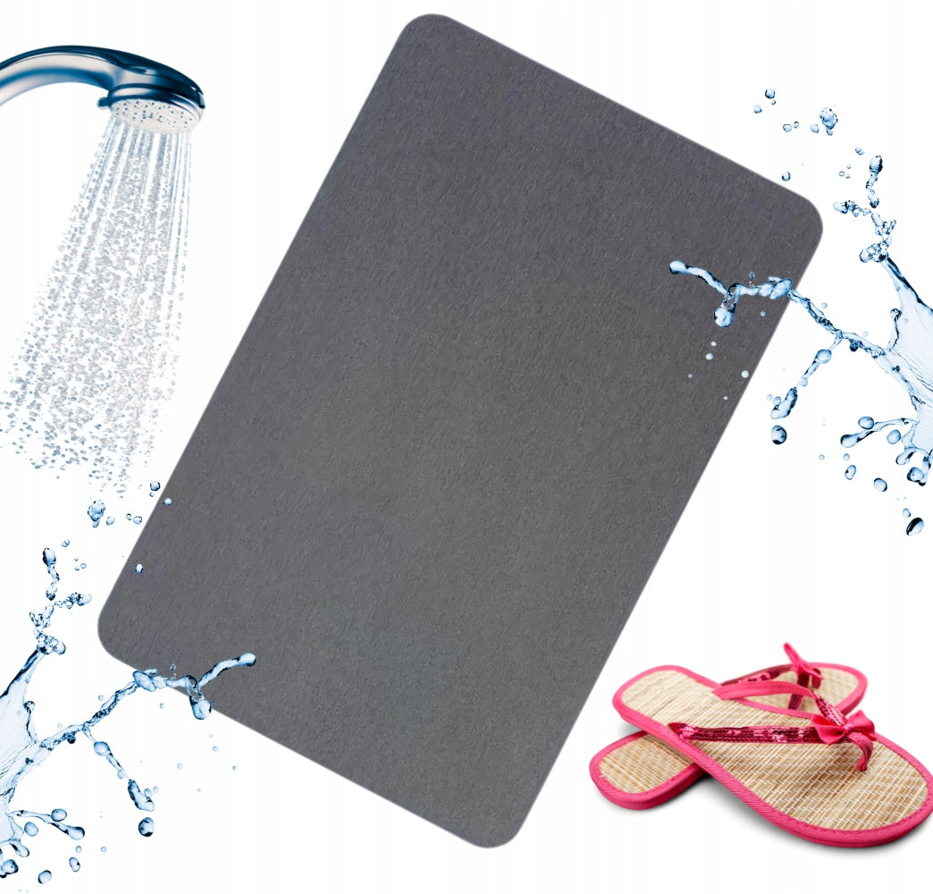 QUICK-DRYING MAT DIKOM DIATOMITE BATHROOM NON-SLIP RIGID