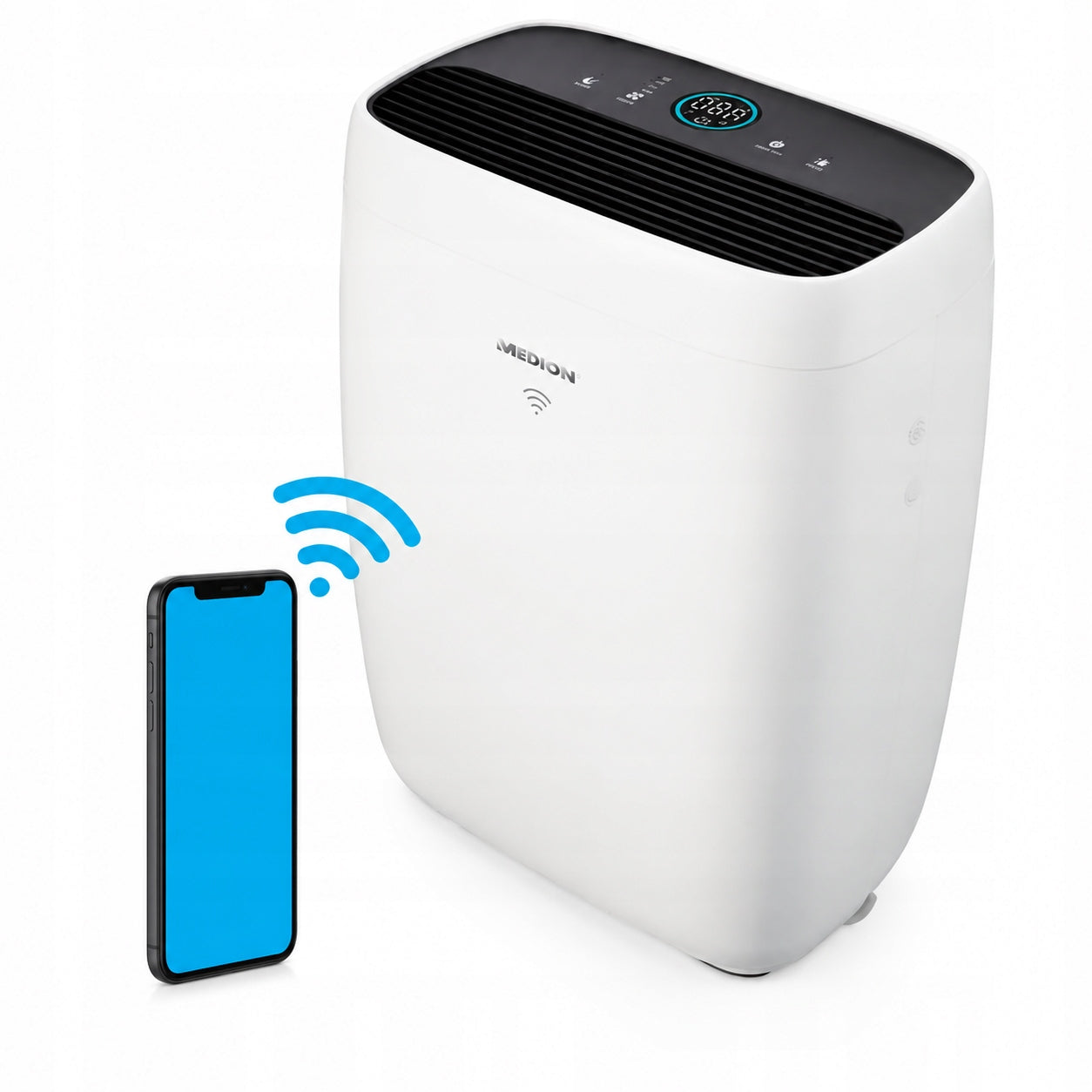 QUIET AIR PURIFIER up to 60m² 38W Wi-Fi HEPA CONTROL APPLICATION