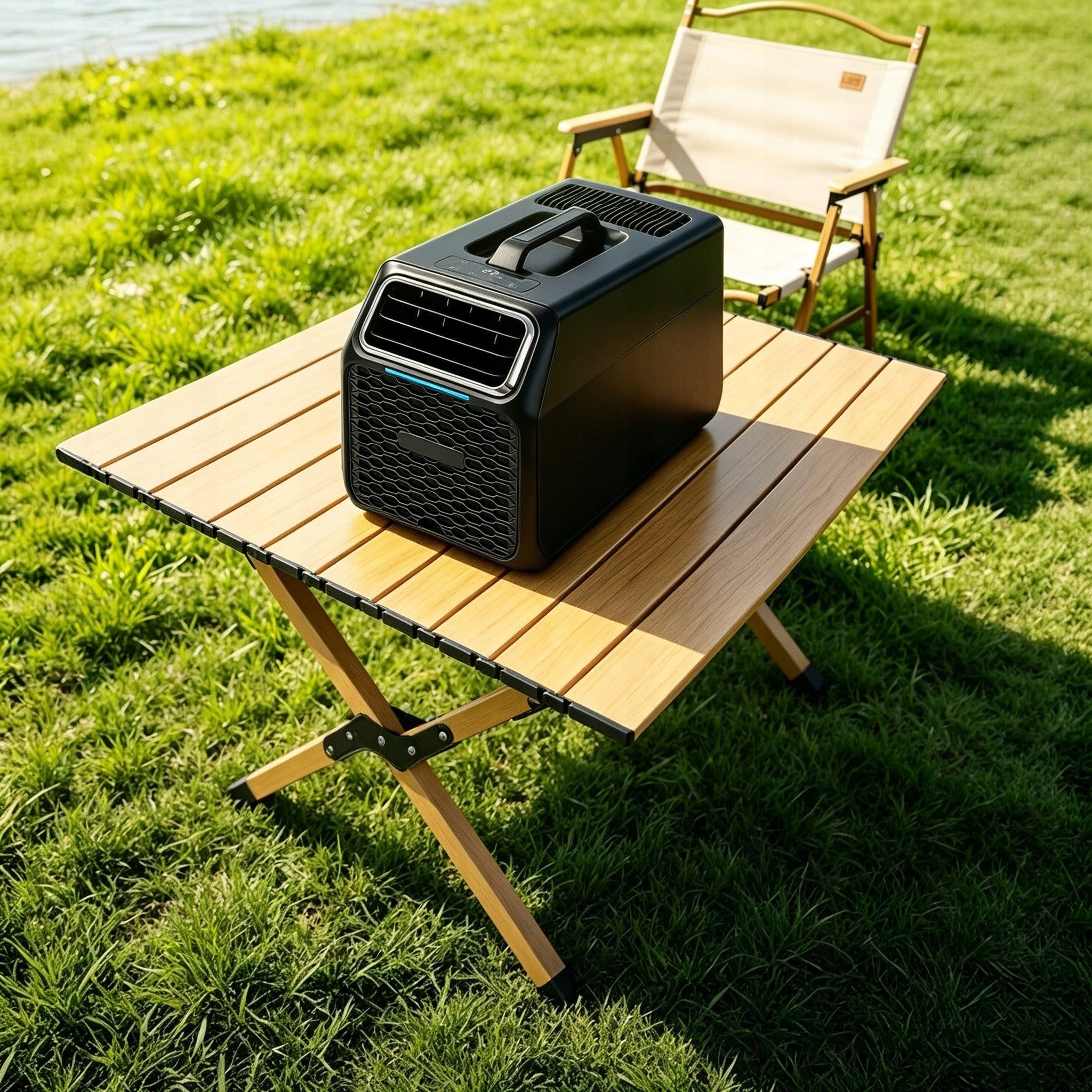 QUIET PORTABLE AIR CONDITIONER Space Cool-C14 1400W 7000 BTU 53dB FOR MOTORHOME Packaging status original