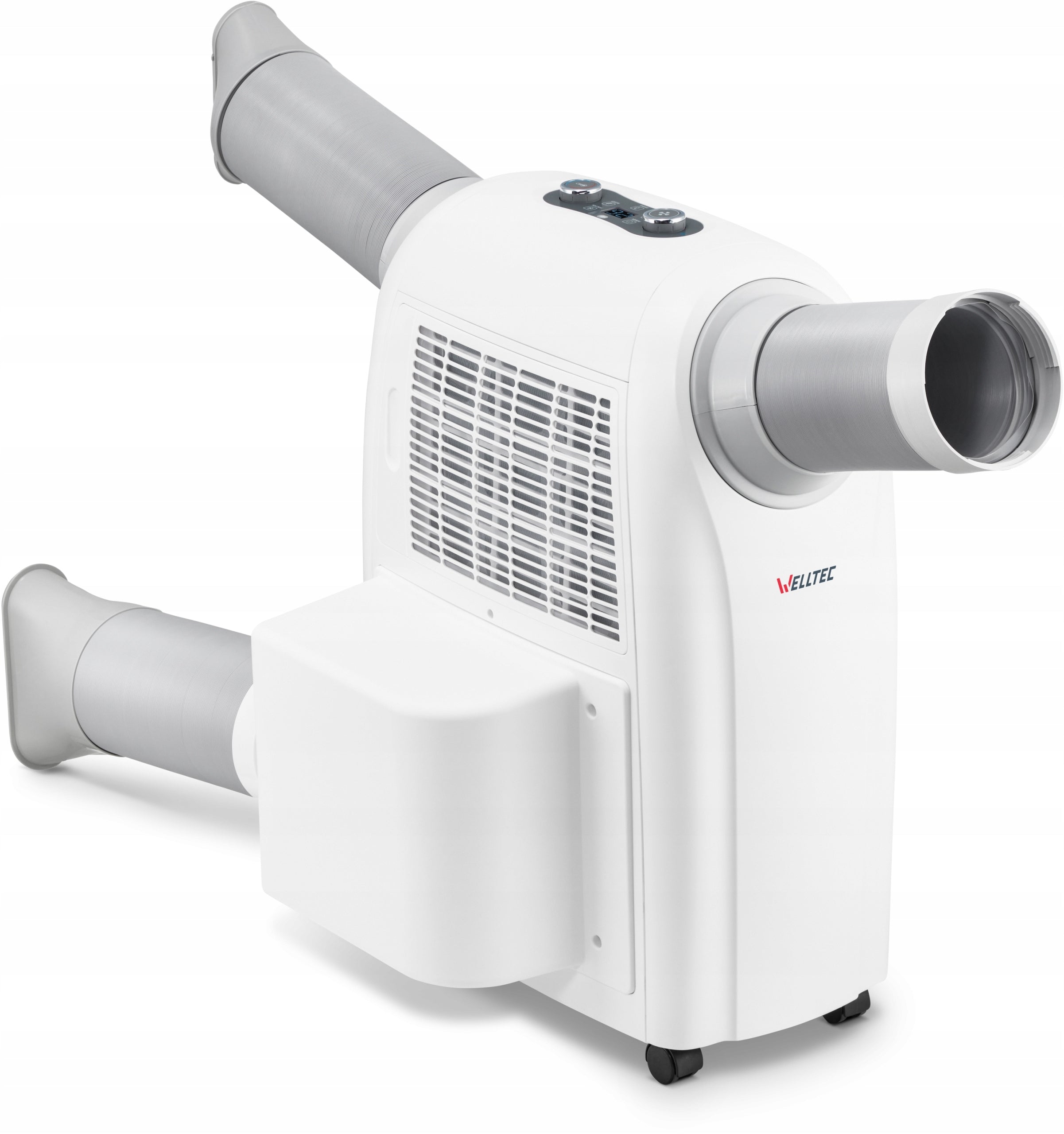 QUIET PORTABLE AIR CONDITIONER WELLTEC ACH1414PRO 6in1 WiFi 4kW 75m² WITH PLENUM Range of energy efficiency classes A - G