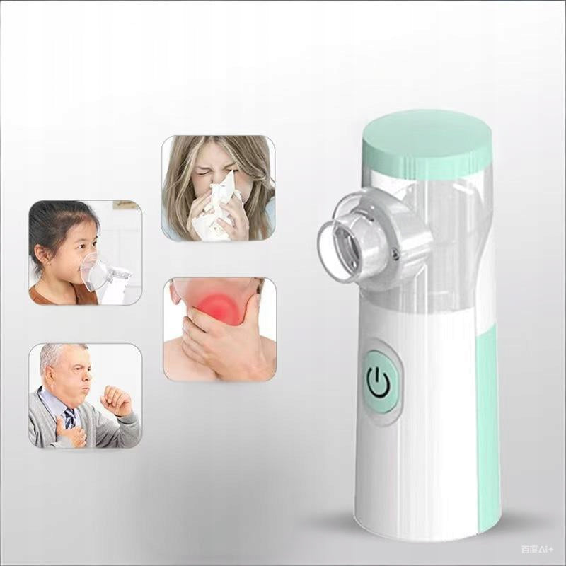 QUIET PORTABLE BATTERY INHALER NEBULIZER FOR KIDS AND ADULTS Medical device no