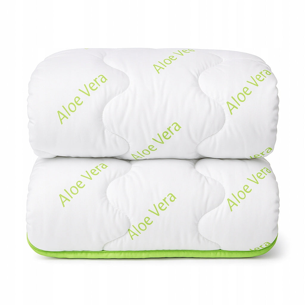 QUILT 160x200 YEAR-ROUND ALOE Polish ANTI-ALLERGIC PRODUCT ALOE VERA