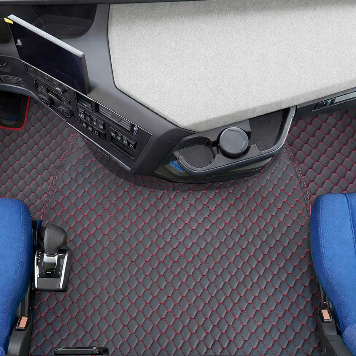 QUILTED CAR RUGS FOR VOLVO FH4 FH5 FH AERO CABIN SET Manufacturer's catalog number 5907335684842