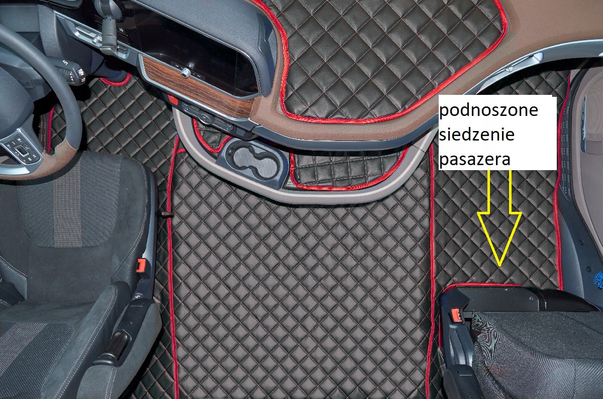 QUILTED CARPETS ECO LEATHER DAF XG since 2022