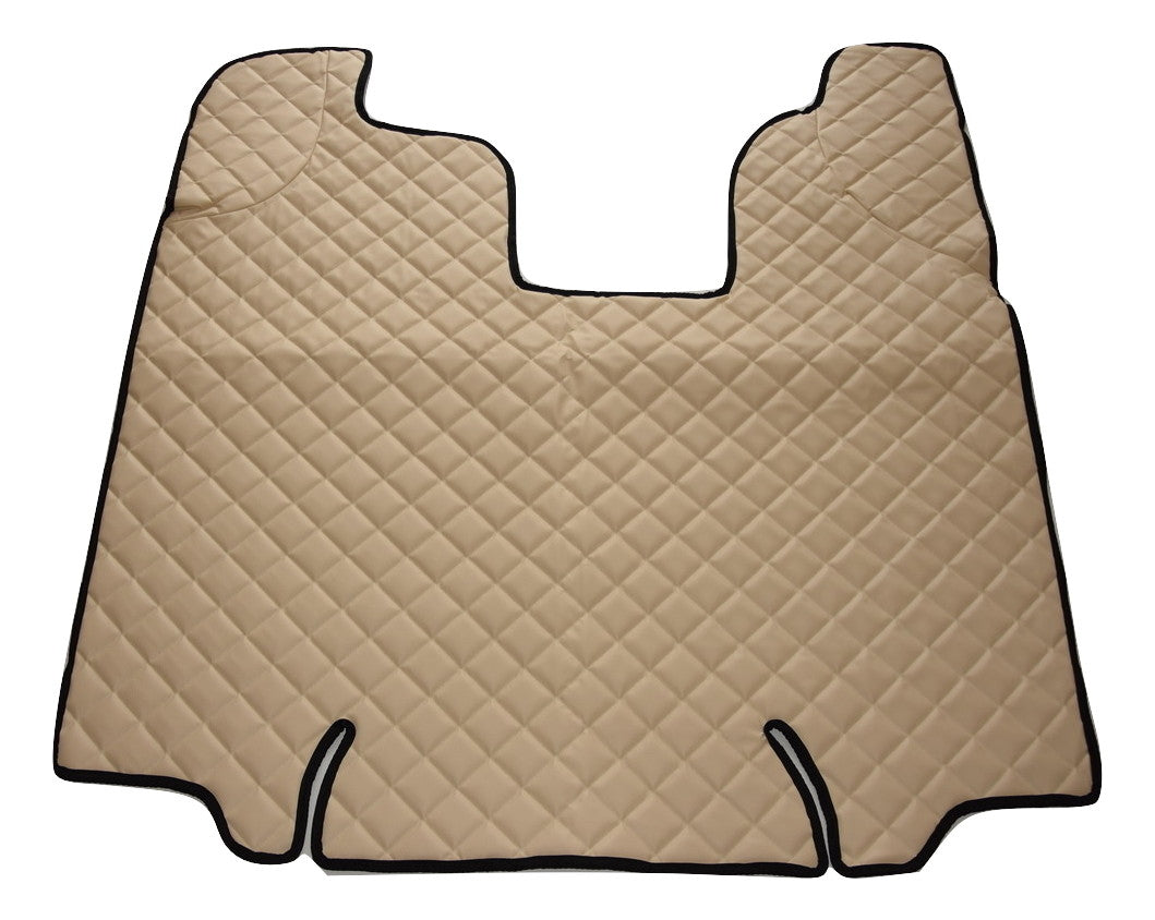 QUILTED RUGS LEATHER Scania R 2014-2017r automatic beige suspension seat EAN (GTIN) 5905954551651